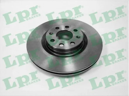 Диск гальмівний передн лів/прав FIAT GRANDE PUNTO, PUNTO, PUNTO EVO OPEL ADAM, CORSA D, CORSA E 0.9-1.9D 06.05- LPR F2001VR
