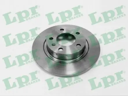 Диск гальмівний задн Лів/Прав FIAT GRANDE PUNTO OPEL ADAM, CORSA D, CORSA E 1.0-1.7D 10.05 LPR O1043P