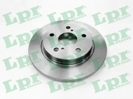 Диск гальмівний задн Лів/Прав TOYOTA AURIS, COROLLA 1.2-2.2D 06.04-08.19 LPR T2049P