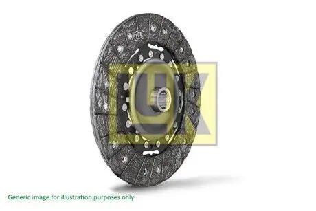 Диск зчеплення (190мм) повний профіль SEAT CORDOBA, IBIZA III SKODA FABIA I, FABIA I PRAKTIK VW POLO IV 1.9D 11.99-04.12 LuK 319 0149 10