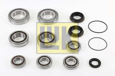 Комплект підшипників коробки передач ALFA ROMEO 159, MITO, SPIDER FIAT BRAVO II, LINEA LANCIA DELTA III OPEL ASTRA H, ASTRA J, ASTRA J GTC, CORSA D, INSIGNIA A, MERIVA B 1.3D-3.2 07.05 LuK 462019410