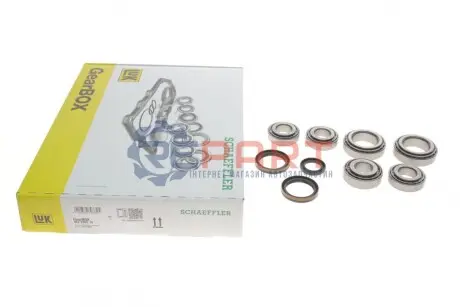 Комплект підшипників коробки передач SEAT IBIZA IV SC, IBIZA IV ST SKODA FABIA III VW POLO V, UP! 1.0/1.6D 03.10-12.22 LuK 462 0393 10 Купити в Україні