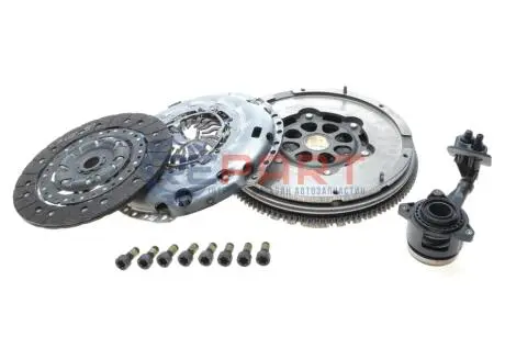 (EN) Self-adjusting clutch kit with dual-mass flywheel (з болтами: так, з вижимним підшипником, 240мм) FORD MONDEO III 2.0D 10.00-03.07 LuK 600018500 Купити в Україні