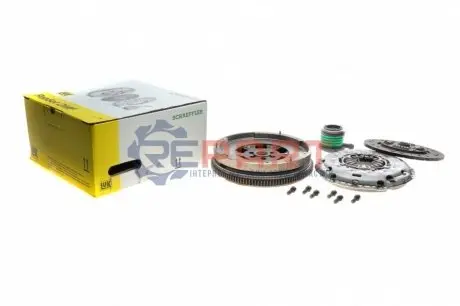 (EN) Self-adjusting clutch kit with dual-mass flywheel (з болтами: так, з вижимним підшипником, 240мм) VW AMAROK 2.0D 09.10 LuK 600020100 Купити в Україні