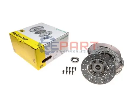 (EN) Self-adjusting clutch kit with dual-mass flywheel (з болтами: так, з автоматичним регулюванням з болтами з диском з підшипником вимкнення зчеплення з наж. диском, 250мм) NISSAN NAVARA NP300 2 LuK 600020900 Купити в Україні