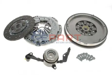 Фото Комплект сцепления с двухмассовым маховиком и подшипником (240мм).) LuK (600025500) изображение 1