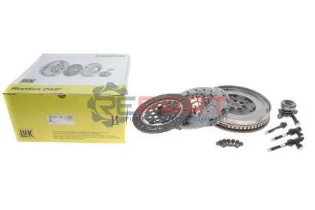 (EN) Self-adjusting clutch kit with dual-mass flywheel (з болтами: так, з вижимним підшипником, 240мм) RENAULT ESPACE IV, LAGUNA II 1.9D 03.01-01.15 LuK 600027600 Купити в Україні