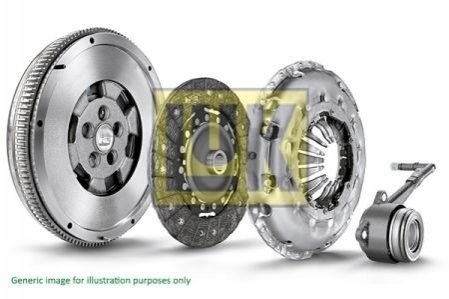 Комплект зчеплення RepSet DMF VW Tiguan 2.0TDI 08- LuK 600 0293 00 (фото 1)