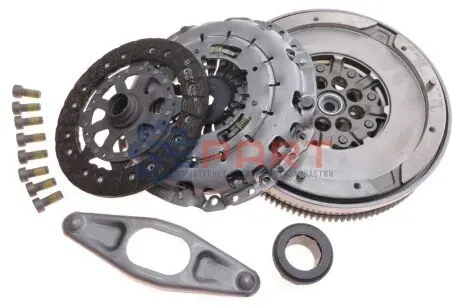 (EN) Self-adjusting clutch kit with dual-mass flywheel (з болтами: так, диск + корзина з автоматичним регулюванням з лапою зчеплення, 240мм) BMW 1 (F20), 1 (F21), 2 (F22 1.5/1.5D 03.15-06.21 LuK 600031900 Купити в Україні