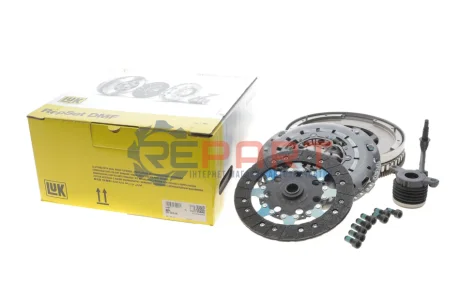 (EN) Self-adjusting clutch kit with dual-mass flywheel (з болтами: так, з вижимним підшипником, 240мм) NISSAN QASHQAI I, QASHQAI II, X-TRAIL, X-TRAIL III RENAULT KADJAR 1.6D 10.11 LuK 600 0378 00 Купити в Україні