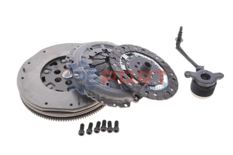 Демпфер + комплект зчеплення Nissan Qashqai I/X-Trail II 2.0 4x4/FWD, 07-14, MR20DE LuK 600 0420 00 Купить в Украине