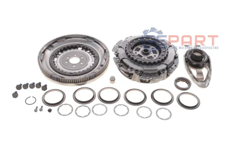 Демпфер + комплект сцепления VW Golf/Passat 1.4 TSI 08-14, 110/118kw, DSG7-0AM/0CW (DQ200) LuK 603 3006 00