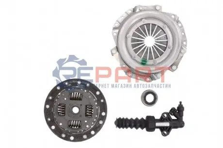 Комплект зчеплення (180мм) CITROEN C2, C2 ENTERPRISE, C3 I, C3 II, C3 PLURIEL PEUGEOT 1007, 207, 208 II, 307 1.1-1.6D 08.00 LuK 618309221
