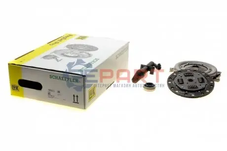 Комплект сцепления Citroen C3/Peugeot 207/307 00- (d=180mm) (+выжимной)) LuK 618309222 Купить в Украине