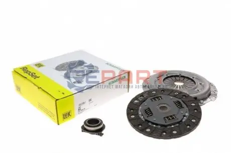 Комплект зчеплення Renault Kangoo 1.9D 97-, 40/47/48kw, d=200mm, F8Q 630/632/662 LuK 620306800 Купити в Україні