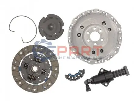 Комплект зчеплення AUDI A3 SEAT LEON, TOLEDO II SKODA OCTAVIA I VW BORA, BORA I, GOLF IV 1.6 09.96-12.10 LuK 621301421