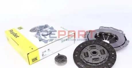 Комплект зчеплення з підшипником (220мм) HYUNDAI ACCENT II, GETZ 1.6 09.02-06.09 LuK 622322100 Купити в Україні