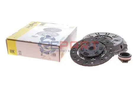 Фото 1 — Комплект зчеплення Mitsubishi Pajero I 2.5TD 86-89 (4D56-T)/Pajero II 2.6 4WD (4G54) 91-93 LuK (623 1796 60) Фото Комплект зчеплення Mitsubishi Pajero I 2.5TD 86-89 (4D56-T)/Pajero II 2.6 4WD (4G54) 91-93 LuK (623 1796 60) зображення 1