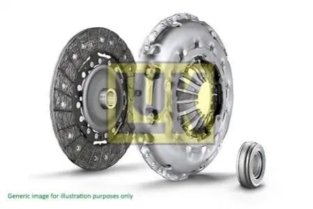 Комплект зчеплення з підшипником (230мм) MITSUBISHI PAJERO PININ I 1.8/2.0 10.99-06.07 LuK 623303800