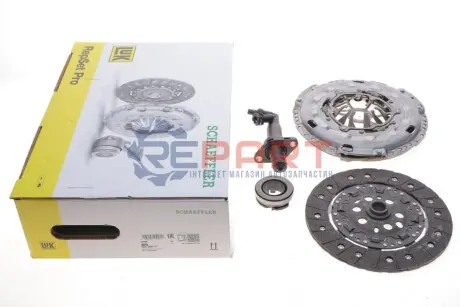 Комплект зчеплення (230мм) VW CALIFORNIA T5 CAMPER, MULTIVAN T5, TRANSPORTER T5 1.9D/2.0D 04.03-08.15 LuK 623308221 Купити в Україні