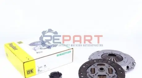Фото Комплект зчеплення Audi A1/Seat Ibiza/Skoda Fabia/Rapid/Roomster/VW Polo 1.6D 09- LuK (623354800) зображення 1