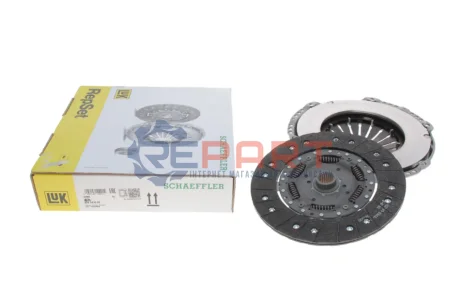 Комплект зчеплення (240мм) VW CALIFORNIA T4 CAMPER, TRANSPORTER T4 2.5D 05.98-04.03 LuK 624241009 Купити в Україні
