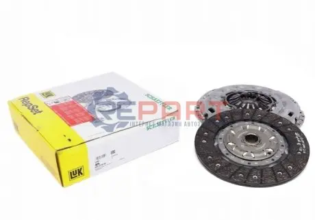 Комплект зчеплення VW CALIFORNIA T5 CAMPER, MULTIVAN T5, TRANSPORTER T5 2.5D 04.03-11.09 LuK 624317809 Купити в Україні