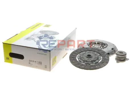 Фото Комплект зчеплення Fiat Sedici/Suzuki SX4 1.9D Multijet/DDiS 06- LuK (624322034) зображення 1