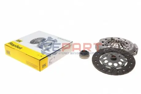 Комплект зчеплення AUDI A4 B6, A4 B7, A6 C5, A6 C6 SEAT EXEO, EXEO ST VW PHAETON 2.0/3.0/3.2 11.00-05.13 LuK 624333000 Купити в Україні
