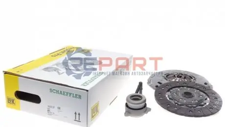 Фото Комплект зчеплення VW T5/T6 2.0TDI/4motion 09-, 100/103kw LuK (624351733) зображення 1