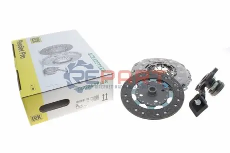 Фото Комплект зчеплення Citroen C3/C4/Peugeot 207/508/2008/3008/5008 1.6 HDi 09- LuK (624352733) зображення 1