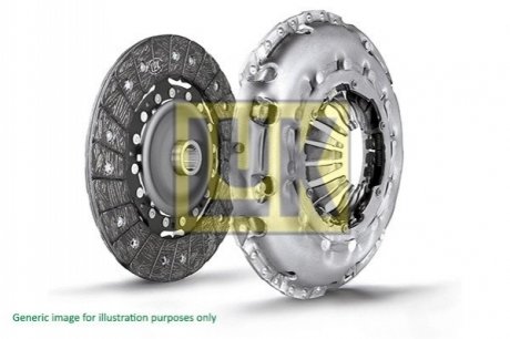 Комплект зчеплення Fiat Ducato 2.3D 11- (d=250mm) LuK 625321209 (фото 1)