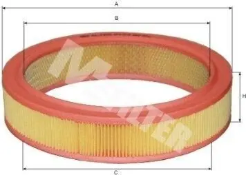 Фильтр воздушный AUDI, SKODA, VW (выр-во M-filter) M-FILTER A123 Купить в Украине