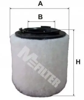 Фільтр повітряний Seat Ibiza 09-/ Skoda Fabia 10-14/Rapid 12-/VW Polo 1.2/1.4TSI/1.6TDI 09 M-FILTER A8047 Купити в Україні