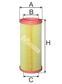 Фільтр повітряний Fiat Doblo 1.6i/1.9D/JTD 01 M-FILTER A 891