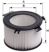 Фільтр салону VW T4 91-03 M-FILTER A958 Купити в Україні