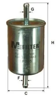 Фильтр топл. BMW, OPEL, SKODA (выр-во M-filter) M-FILTER BF305 Купить в Украине