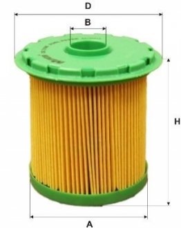 Фильтр топливный 1.9D/dTi Kangoo 97-/Clio 98-05/Megane 96-03 (Lucas) M-FILTER DE 3105 (фото 1)