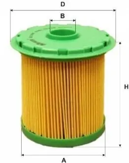 Фильтр топливный 1.9D/dTi Kangoo 97-/Clio 98-05/Megane 96-03 (Lucas) M-FILTER DE 3105 Купить в Украине