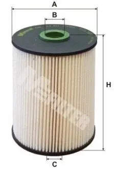 Фильтр топлива SKODA Octavia II (пр-во) M-FILTER DE3130 Купить в Украине