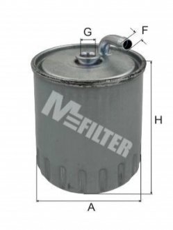 Фильтр топливный MB C-класс (W203) CDI 00-07 - DF 3569 M-FILTER DF3569 (фото 1)