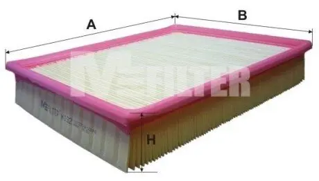 Фільтр повітряний M-FILTER K 132 Купити в Україні