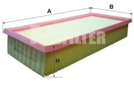Фільтр повітряний M-FILTER K 178 Купити в Україні