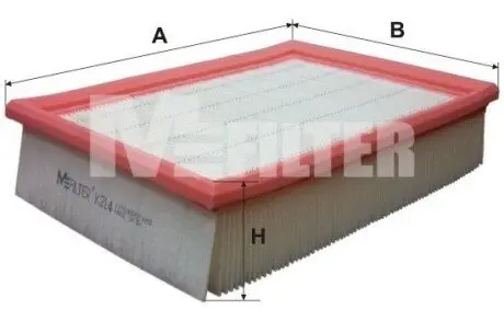 Фільтр повітряний BMW 3 (E36/46)/ 5 E39/X3 90-07 M-FILTER K 214 Купити в Україні
