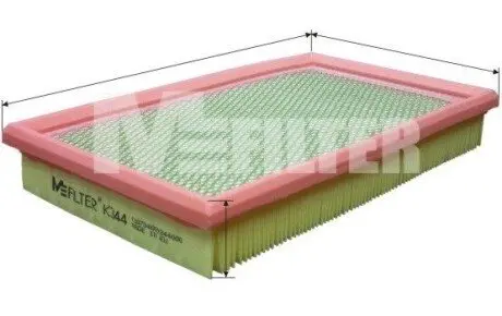 Фото Повітряний фільтр M-FILTER (K344) зображення 1