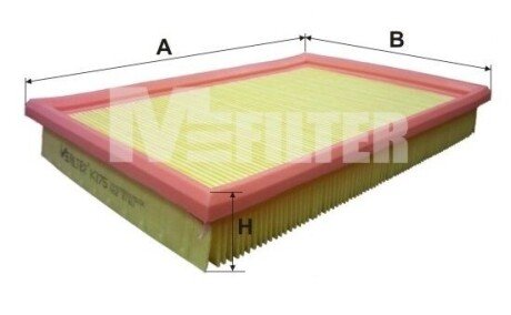 Фільтр повітряний M-FILTER K 375