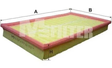 Фільтр повітряний M-FILTER K 377