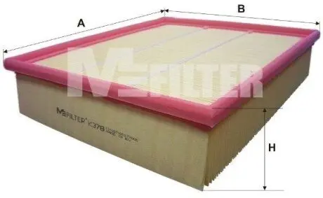 Фильтр воздушный M-FILTER K378