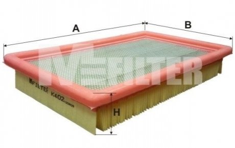 Фільтр повітряний M-FILTER K 402