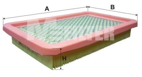 Повітряний фільтр M-FILTER K 412